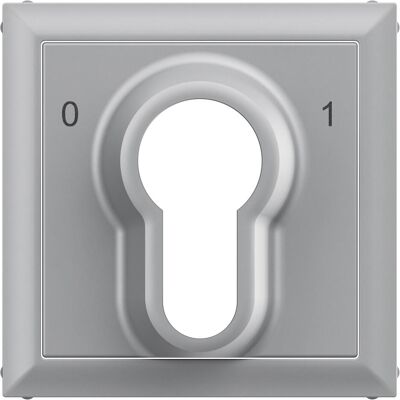 Legrand SEANO Abdeckung für Schlüsselschalter 0 – 1 mit DIN-Halbzylinder, Schalter + Taster, Grau Legrand SEANO Abdeckung für Schlüsselschalter 0 – 1 mit DIN-Halbzylinder, Schalter + Taster, Grau