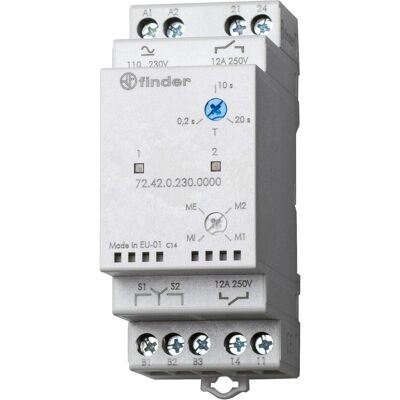 Finder Priority change relay 12A 2 NO 24v ac/dc, Relais Finder Priority change relay 12A 2 NO 24v ac/dc, Relais