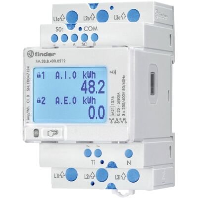 Finder, Energiemessgerät, Multifunktions-Energiezähler Finder, Energiemessgerät, Multifunktions-Energiezähler