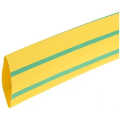 RS PRO, Schrumpfschlauch, Schrumpfschlauch 18/6mm grün/gelb RS PRO, Schrumpfschlauch, Schrumpfschlauch 18/6mm grün/gelb
