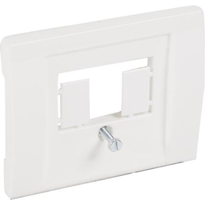 Legrand 771042 Abdeckung TAE ultraweiss, Schalter + Taster, Weiss Legrand 771042 Abdeckung TAE ultraweiss, Schalter + Taster, Weiss