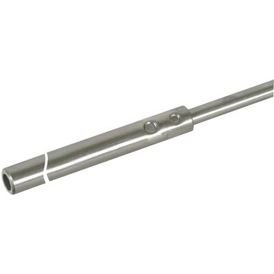 Dehn 103429 Rohr-Fangstange D 16mm L 2000mm NIRO verjüngt auf 10mm, Elektronikzubehör + Gehäuse, Silber Dehn 103429 Rohr-Fangstange D 16mm L 2000mm NIRO verjüngt auf 10mm, Elektronikzubehör + Gehäuse, Silber