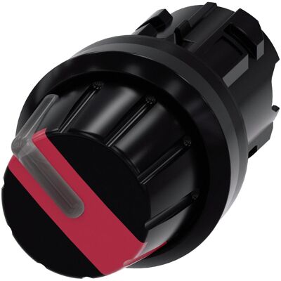 Siemens 3SU1002-2AF20-0AA0 Drehschalter - Rot - Schalter Siemens 3SU1002-2AF20-0AA0 Drehschalter - Rot - Schalter