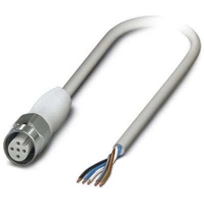 Phoenix Contact 1404052 Sensor-/Aktuatorkabel 10 m Grau, Elektronikkabel + Stecker, Grau Phoenix Contact 1404052 Sensor-/Aktuatorkabel 10 m Grau, Elektronikkabel + Stecker, Grau