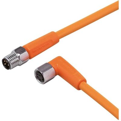 IFM EVT189, Elektronikkabel + Stecker, Orange IFM EVT189, Elektronikkabel + Stecker, Orange