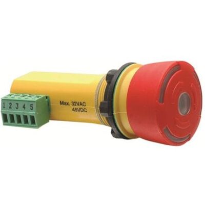 ABB Not-Aus-Schalter Ø 22,5mm Drehfreigabe, Taster + Schalter - Not-Aus-Schalter ABB Not-Aus-Schalter Ø 22,5mm Drehfreigabe, Taster + Schalter - Not-Aus-Schalter