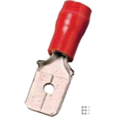 Intercable, Kabelverbindung, Flachstecker ICIQ168FS 0,5-1qmm 6,3x0,8 rot Messing Intercable, Kabelverbindung, Flachstecker ICIQ168FS 0,5-1qmm 6,3x0,8 rot Messing