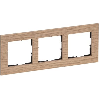 Legrand - SEANO Natura 3-fach Rahmen - Eiche hellbraun Legrand - SEANO Natura 3-fach Rahmen - Eiche hellbraun