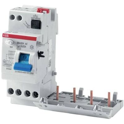 ABB, Schutzschalter, FI-Schutzschalterblock 4-polig 63A 300mA ABB, Schutzschalter, FI-Schutzschalterblock 4-polig 63A 300mA