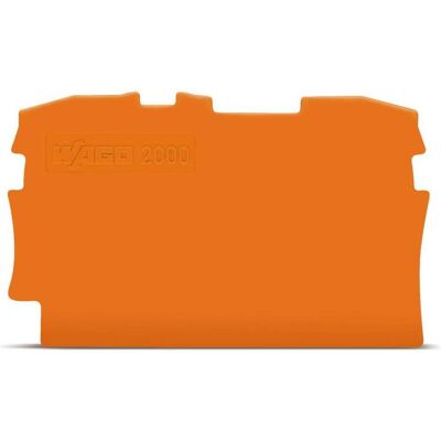 Wago, Kabelverbindung Zubehör, 2L-ABSCHLUSSPLATTE ORANGE 2000-1292 Wago, Kabelverbindung Zubehör, 2L-ABSCHLUSSPLATTE ORANGE 2000-1292