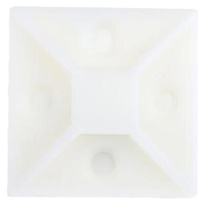 RS PRO, Kabelbinder, Befestigungssockel selbstklebend, Nylon 66 38.5mm x 38,5 mm, für 5mm 10.2mm Kabelbinder, 50 (38.50 mm, 50 Stk.) RS PRO, Kabelbinder, Befestigungssockel selbstklebend, Nylon 66 38.5mm x 38,5 mm, für 5mm 10.2mm Kabelbinder, 50 (38.50 mm, 50 Stk.)