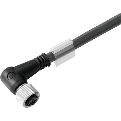 Weidmüller SAIL-M12BW-12S1.5U, Elektronikkabel + Stecker, Schwarz Weidmüller SAIL-M12BW-12S1.5U, Elektronikkabel + Stecker, Schwarz
