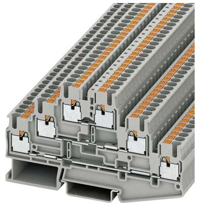 Phoenix Contact Reihenklemme PIT 2,5-3L, Elektronikkabel + Stecker, Grau Phoenix Contact Reihenklemme PIT 2,5-3L, Elektronikkabel + Stecker, Grau