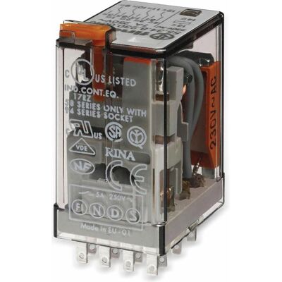 Finder Miniature General Purpose relay, 4PCO, 7, Relais Finder Miniature General Purpose relay, 4PCO, 7, Relais