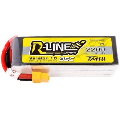 Tattu 18.5V 2200mAh LiPo Akku - 5S 95C FPV Tattu 18.5V 2200mAh LiPo Akku - 5S 95C FPV