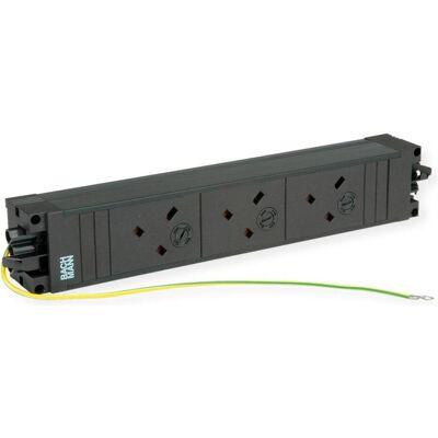 Bachmann, Steckdosenleiste, STEP BASE 3xUK 3.15A (3x, BS 1363) Bachmann, Steckdosenleiste, STEP BASE 3xUK 3.15A (3x, BS 1363)