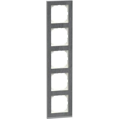 Merten MEG4050-3669 Aluminium-Schwarz Schalterrahmen - Schalterrahmen Merten MEG4050-3669 Aluminium-Schwarz Schalterrahmen - Schalterrahmen