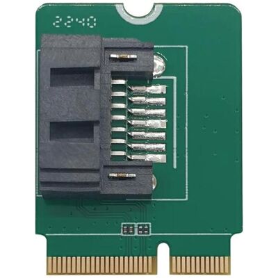 Allnet Radxa zbh. M.2 E Key to SATA Adapter, Entwicklungsboard + Kit Allnet Radxa zbh. M.2 E Key to SATA Adapter, Entwicklungsboard + Kit