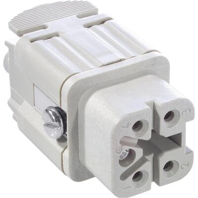 Lapp 10432000 EPIC H-A 4 BS, Elektronikkabel + Stecker, Grau Lapp 10432000 EPIC H-A 4 BS, Elektronikkabel + Stecker, Grau