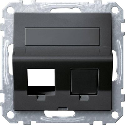 Merten - MEG4568-0414 - System M - Anthrazit - Schalterzubehör Merten - MEG4568-0414 - System M - Anthrazit - Schalterzubehör
