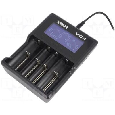Xtar VX4 KT (1 Stk., Ladegerät ohne Akku), Akku Ladegerät Xtar VX4 KT (1 Stk., Ladegerät ohne Akku), Akku Ladegerät