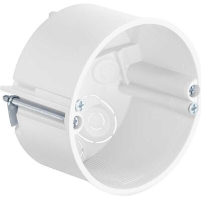 Kaiser Abzweigdose, KAI 9067-77 Hohlwand Gerätedose Perilex 74/50 halogenfrei m.Schrauben Kaiser Abzweigdose, KAI 9067-77 Hohlwand Gerätedose Perilex 74/50 halogenfrei m.Schrauben