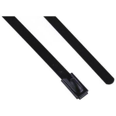 RS PRO, Kabelbinder, Kabelbinder Edelstahlbinder 200x4,6mm (Metallkabelbinder, 200 mm, 100 Stk.) RS PRO, Kabelbinder, Kabelbinder Edelstahlbinder 200x4,6mm (Metallkabelbinder, 200 mm, 100 Stk.)