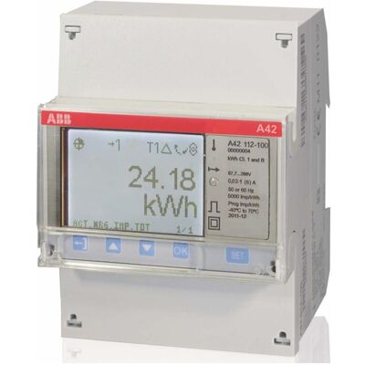 ABB A42 112-100 - Energizähler RS485 - Einphasen, MID-geeicht ABB A42 112-100 - Energizähler RS485 - Einphasen, MID-geeicht