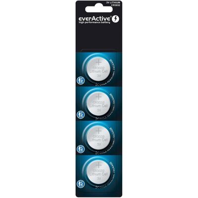Everactive High Performance Battery (4 Stk., CR3032, 580 mAh), Batterien + Akkus Everactive High Performance Battery (4 Stk., CR3032, 580 mAh), Batterien + Akkus