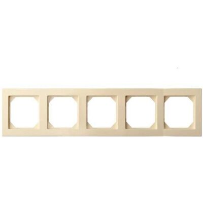 Liregus, Zubehör Schalterprogramm, FRAMEEPSILON SLIM 14-145-05 BEIGE COL Liregus, Zubehör Schalterprogramm, FRAMEEPSILON SLIM 14-145-05 BEIGE COL