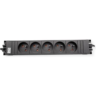 Bachmann, Steckdosenleiste, STEP BASE 5xUTE (5x, CEE 7/5) Bachmann, Steckdosenleiste, STEP BASE 5xUTE (5x, CEE 7/5)