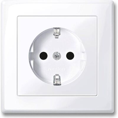 Merten - MEG2300-1425 - Weiß - Schuko socket Merten - MEG2300-1425 - Weiß - Schuko socket