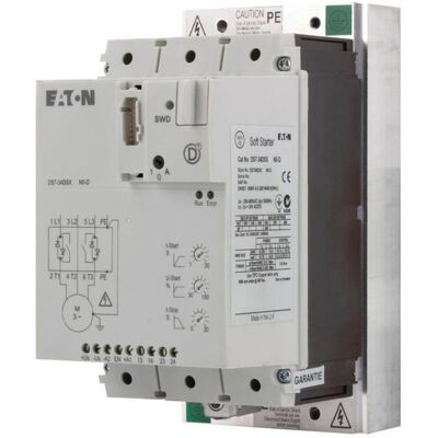 Eaton, Motorsteuerung, Softstarter, 70 A, 200-480 V AC, 24 V 134954 Eaton, Motorsteuerung, Softstarter, 70 A, 200-480 V AC, 24 V 134954