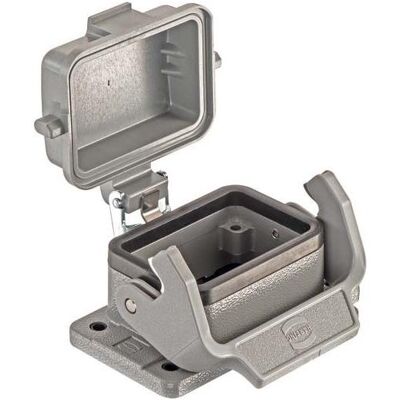 Harting Anbaugehäuse, Elektronikkabel + Stecker, Grau Harting Anbaugehäuse, Elektronikkabel + Stecker, Grau