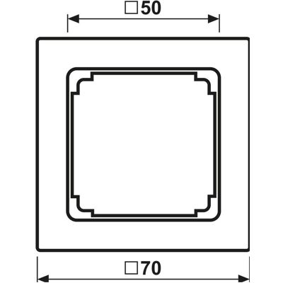 JUNG, Zubehör Schalterprogramm, Zwischenrahmen lgr LS 50x50mm RAL7035 LS961ZLG JUNG, Zubehör Schalterprogramm, Zwischenrahmen lgr LS 50x50mm RAL7035 LS961ZLG