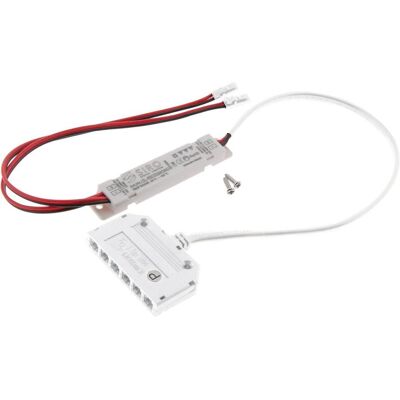 Siro, Beleuchtung Zubehör, Empfänger SL-REC02 MONO 24 V/DC, 144 W mit 6-fach Verteiler Siro, Beleuchtung Zubehör, Empfänger SL-REC02 MONO 24 V/DC, 144 W mit 6-fach Verteiler