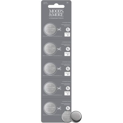 Deltaco Moods & More MM CR2450 Battery, 3V, 550mAh, 5-pack (5 Stk., CR2450, 550 mAh), Batterien + Akkus Deltaco Moods & More MM CR2450 Battery, 3V, 550mAh, 5-pack (5 Stk., CR2450, 550 mAh), Batterien + Akkus
