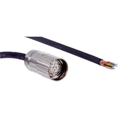 Sick Anschlussleitung, Elektronikkabel + Stecker, Schwarz Sick Anschlussleitung, Elektronikkabel + Stecker, Schwarz