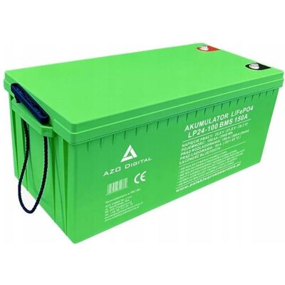 Digital Lifepo4 Lithium-Eisen-Phosphat-Batterie 24V 100Ah 150A (1 Stk.), Batterien + Akkus Digital Lifepo4 Lithium-Eisen-Phosphat-Batterie 24V 100Ah 150A (1 Stk.), Batterien + Akkus