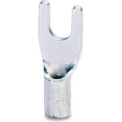 Phoenix Contact, Kabelverbindung, Gabelkabelschuh 0.5 mm² 1 mm² Loch-Ø=3.7 mm Unisoliert Metall 3240138 100 St. Phoenix Contact, Kabelverbindung, Gabelkabelschuh 0.5 mm² 1 mm² Loch-Ø=3.7 mm Unisoliert Metall 3240138 100 St.