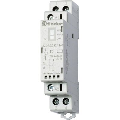 Finder - 22 Series - 12VDC Spule - 25A NO/NC - Schütz Finder - 22 Series - 12VDC Spule - 25A NO/NC - Schütz
