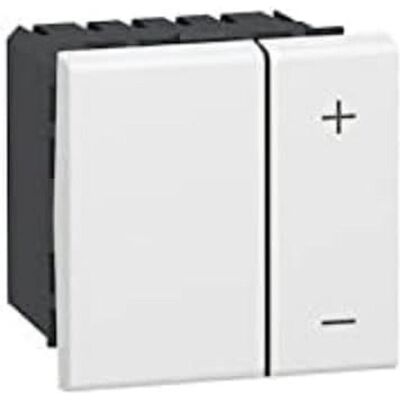 Legrand MOSAIK 40 weiss 600VA 240V (078404), Schalter + Taster, Weiss Legrand MOSAIK 40 weiss 600VA 240V (078404), Schalter + Taster, Weiss