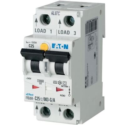 Eaton - FRBDM-B10/2/003-G/A - 10A - 30mA - Schutzschalter Eaton - FRBDM-B10/2/003-G/A - 10A - 30mA - Schutzschalter