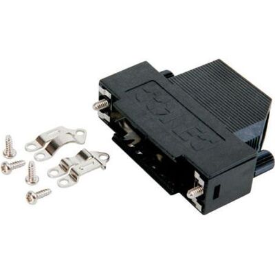 Conec 9 pole D-sub connector hood EMC (Stecker und Verbinder), Kabel Zubehör Conec 9 pole D-sub connector hood EMC (Stecker und Verbinder), Kabel Zubehör