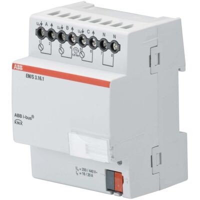 ABB Energiemodul EM/S3.16.1 - 3F, 16/20A, REG ABB Energiemodul EM/S3.16.1 - 3F, 16/20A, REG