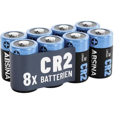 Absina CR2 Lithium Batterie 3V 800mAh - Batterien Absina CR2 Lithium Batterie 3V 800mAh - Batterien