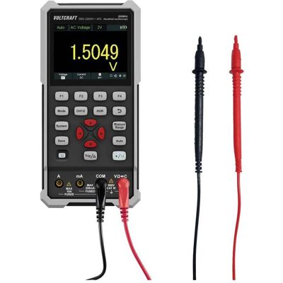 VOLTCRAFT DSO-2202H + AFG Tragbares Oszilloskop - 200 MHz, 2 Kanäle, 8 K, 8-Bit VOLTCRAFT DSO-2202H + AFG Tragbares Oszilloskop - 200 MHz, 2 Kanäle, 8 K, 8-Bit