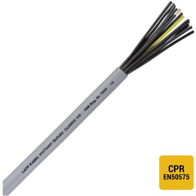 Lapp, Kabelleitung, ÖLFLEX CLASSIC 110 Steuerleitung 9 G 1.50 mm² Grau 1119309-1000 1000 (1000 m) Lapp, Kabelleitung, ÖLFLEX CLASSIC 110 Steuerleitung 9 G 1.50 mm² Grau 1119309-1000 1000 (1000 m)