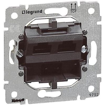 Legrand, Steckdose, Gniazdo komputerowe podwójne SISTENA LIFE RJ45 - 775762 Legrand, Steckdose, Gniazdo komputerowe podwójne SISTENA LIFE RJ45 - 775762