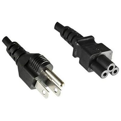 Dinic Netzkabel Amerika USA NEMA 5-15P, Typ B auf C5, AWG18, SVT, Zulassungen: UL/CSA, schwarz, Länge 1,80 (1.80 m), Stromkabel, Schwarz Dinic Netzkabel Amerika USA NEMA 5-15P, Typ B auf C5, AWG18, SVT, Zulassungen: UL/CSA, schwarz, Länge 1,80 (1.80 m), Stromkabel, Schwarz